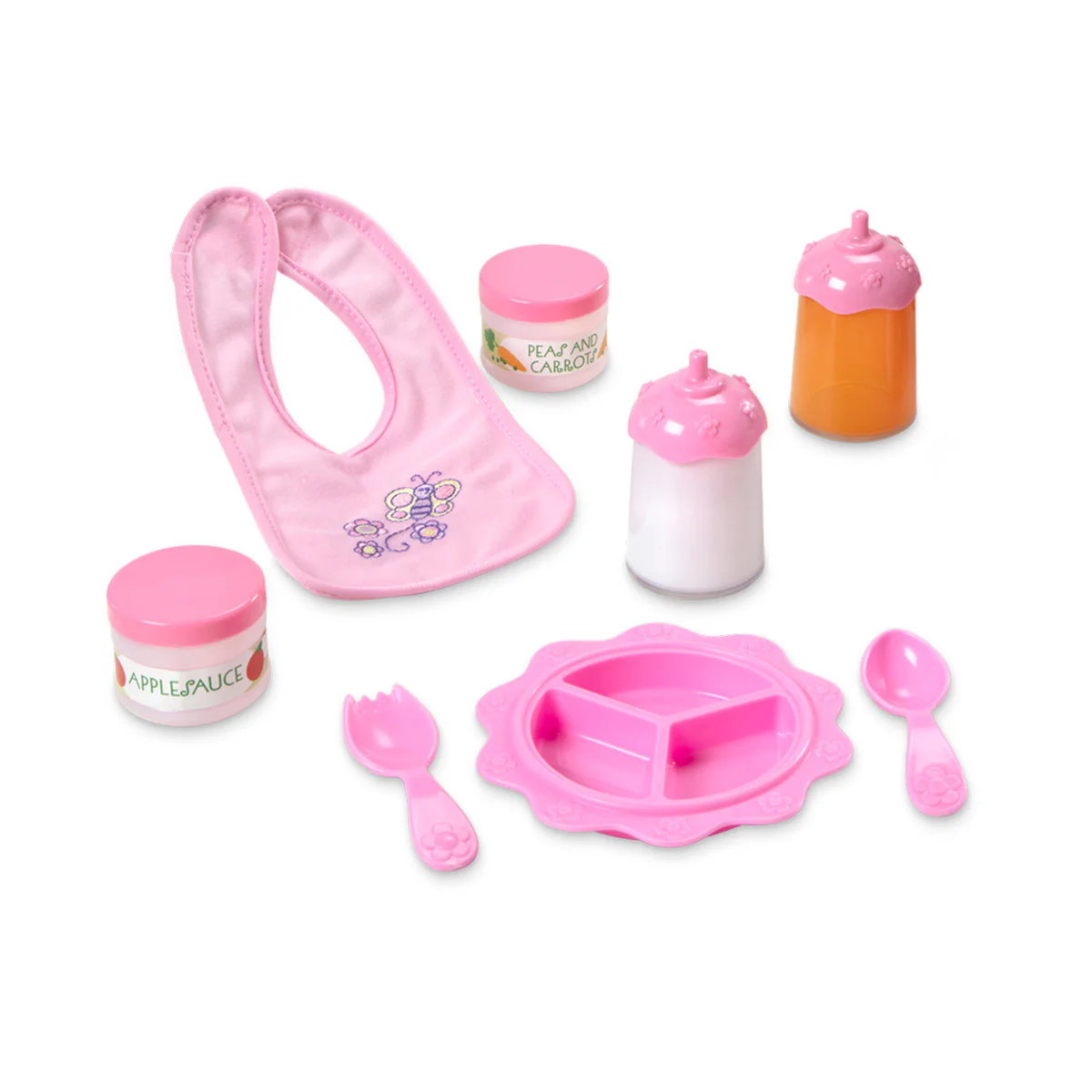 Melissa & Doug Mine to Love - Baby Food & Bottle Set - Image 2