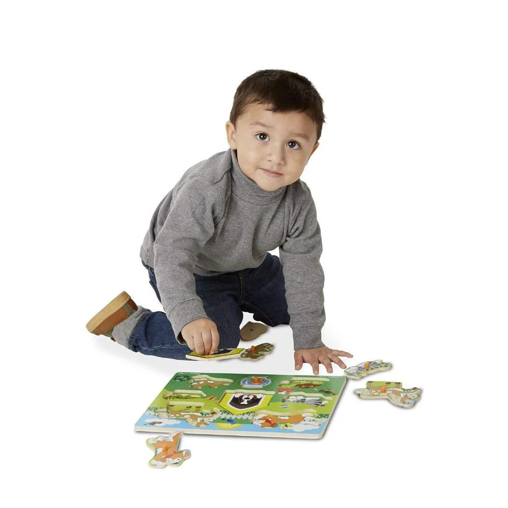 Melissa & Doug Pets Peg Puzzle - Image 3
