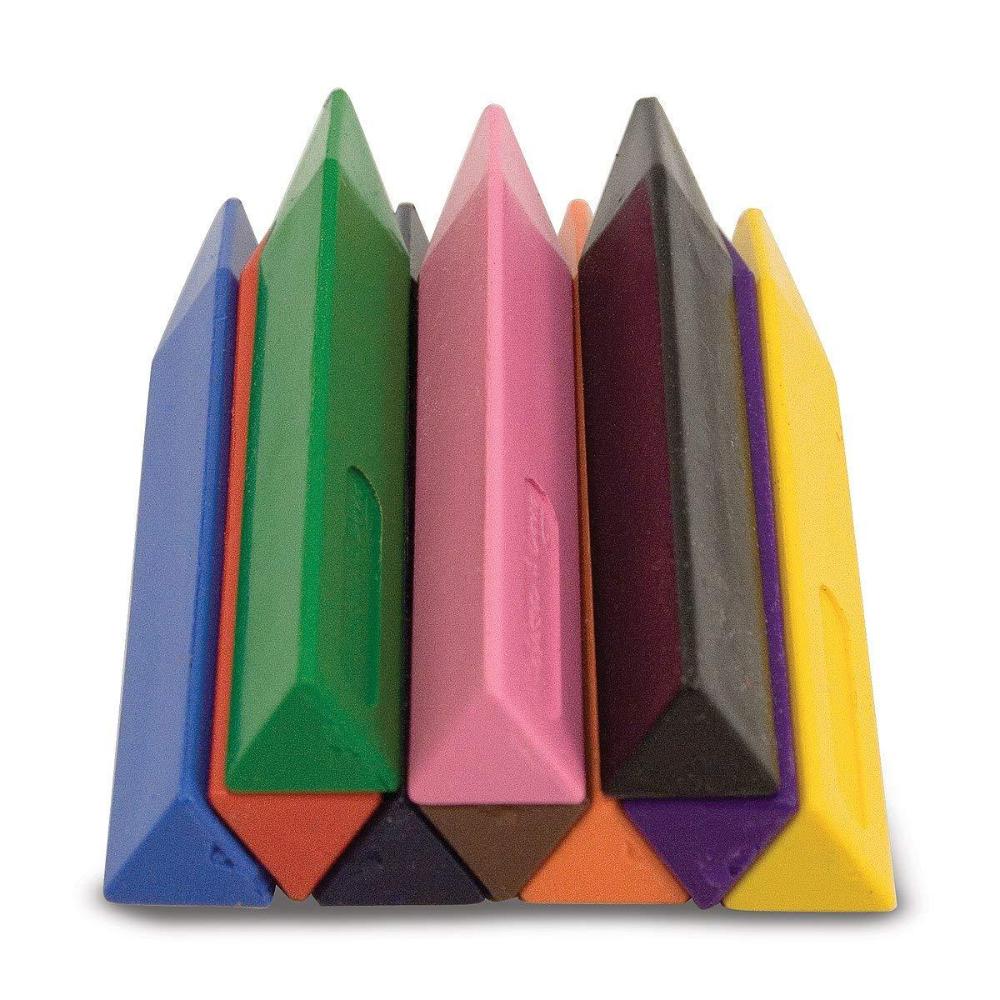Melissa & Doug Jumbo Triangular Crayons - Image 2