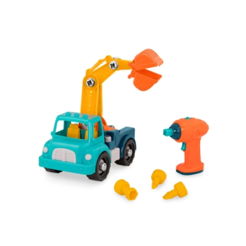 Battat Take-Apart Crane Truck - Image 3