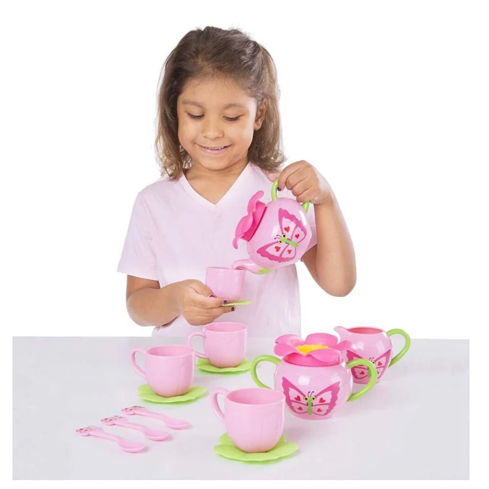 Melissa & Doug Sunny Patch Bella Butterfly Tea Set - Image 3