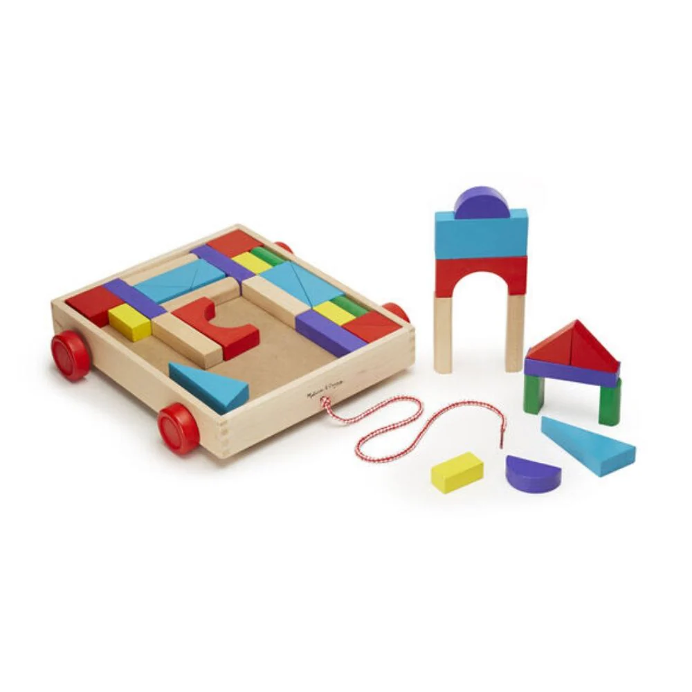 Melissa & Doug Unit Blocks on Wheels - Image 4