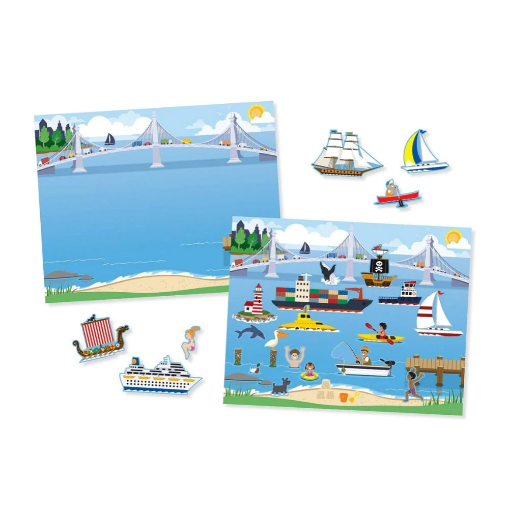 Melissa & Doug Vehicle Reusable Sticker Pad - Image 3