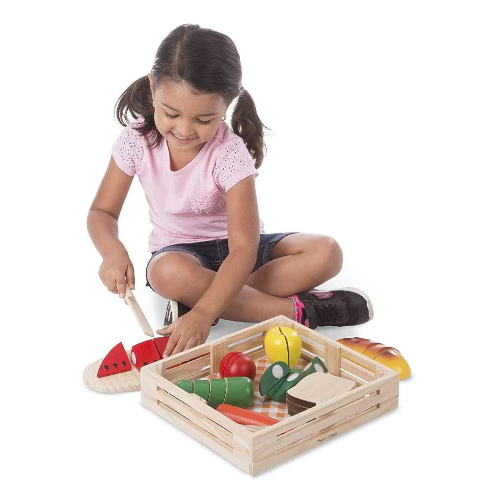Melissa & Doug Cutting Food Box - Image 3