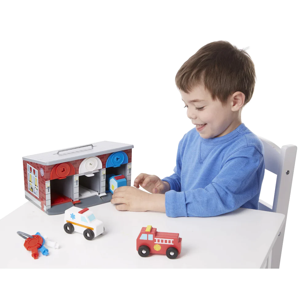 Melissa & Doug Keys and Cars Rescue Garage - Image 2