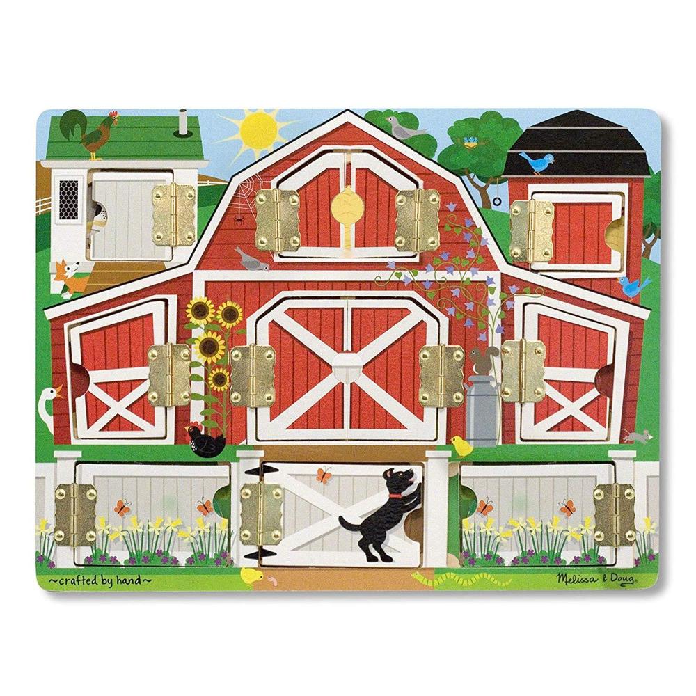 Melissa & Doug Magnetic Farm Hide & Seek Board - Image 2