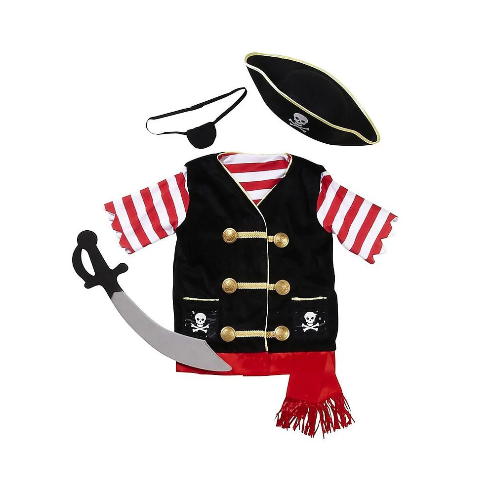 Melissa & Doug Pirate Role Play Costume Set - Image 2