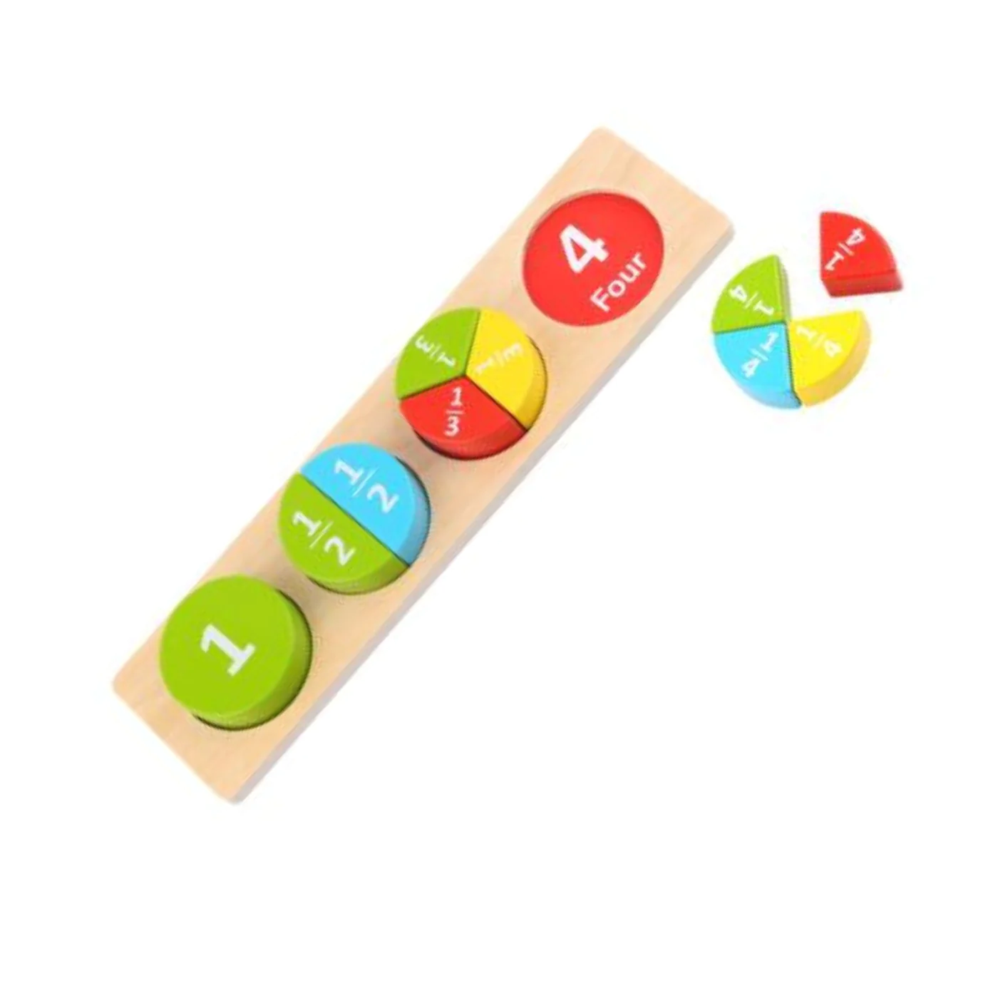 TookyToy Block Puzzle - Round - Image 2