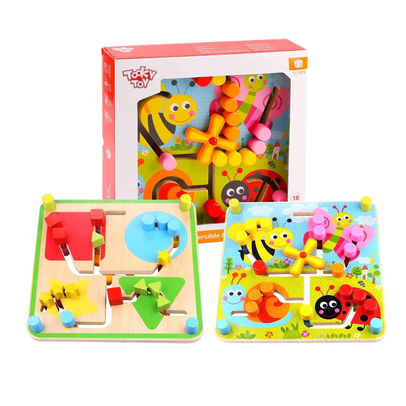 TookyToy Reversible Maze - Image 2