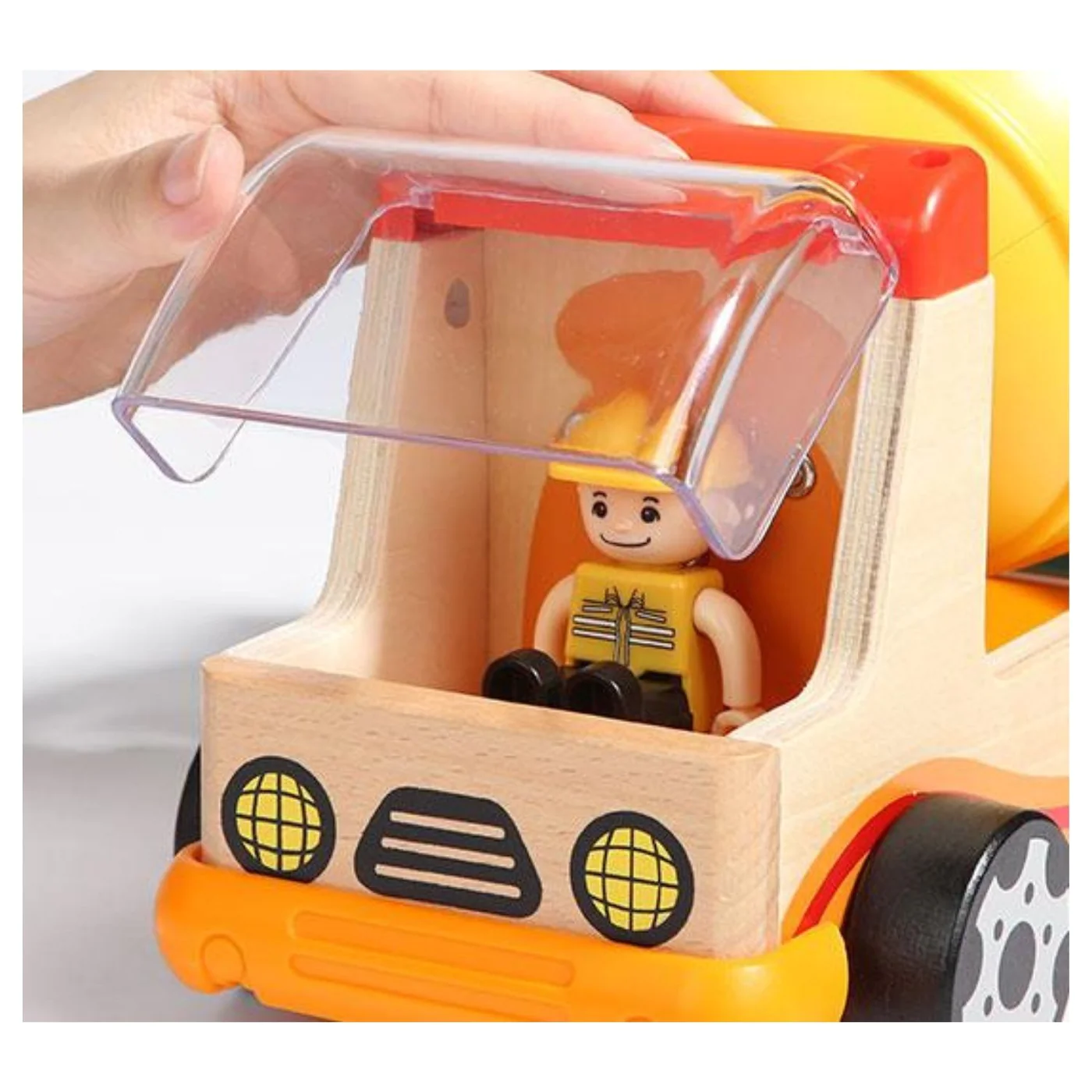 TopBright Mixer Truck With Shape Sorter - Image 5