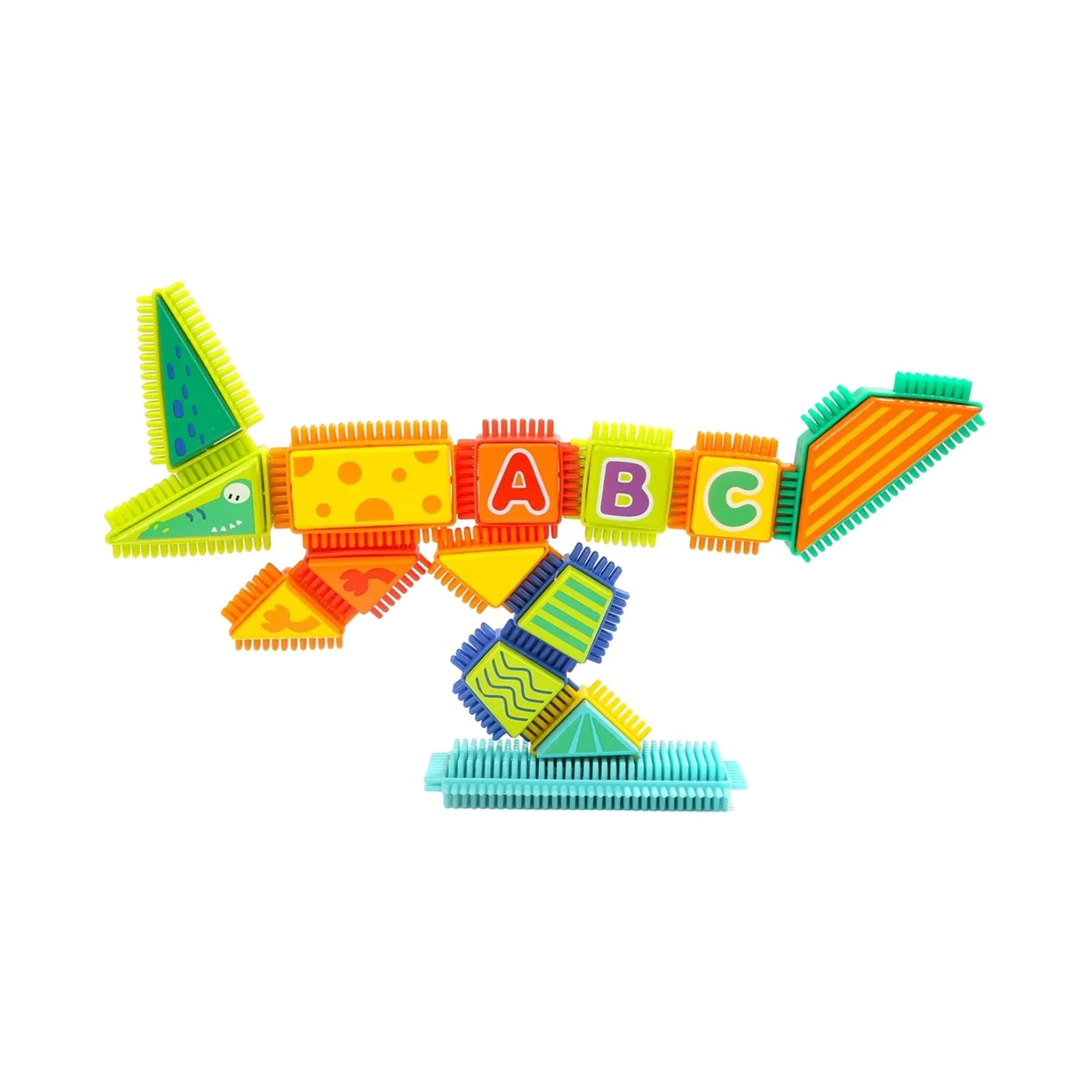 TopBright Wild Animal Bristle Building Blocks - Image 6