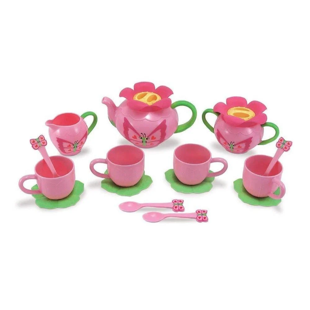 Melissa & Doug Sunny Patch Bella Butterfly Tea Set - Image 2
